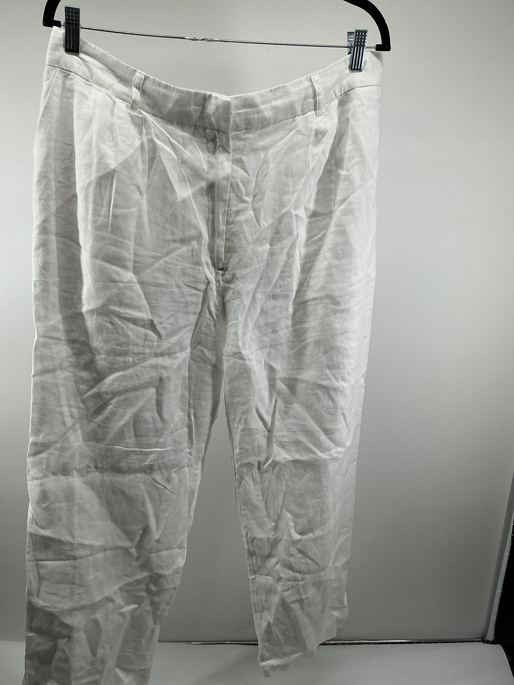 100% European Linen Pleated Trouser - 28"